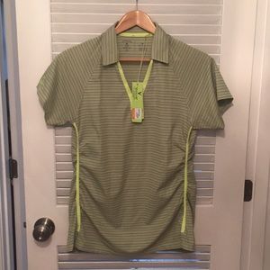 Women’s Green Antigua Collared Shirt